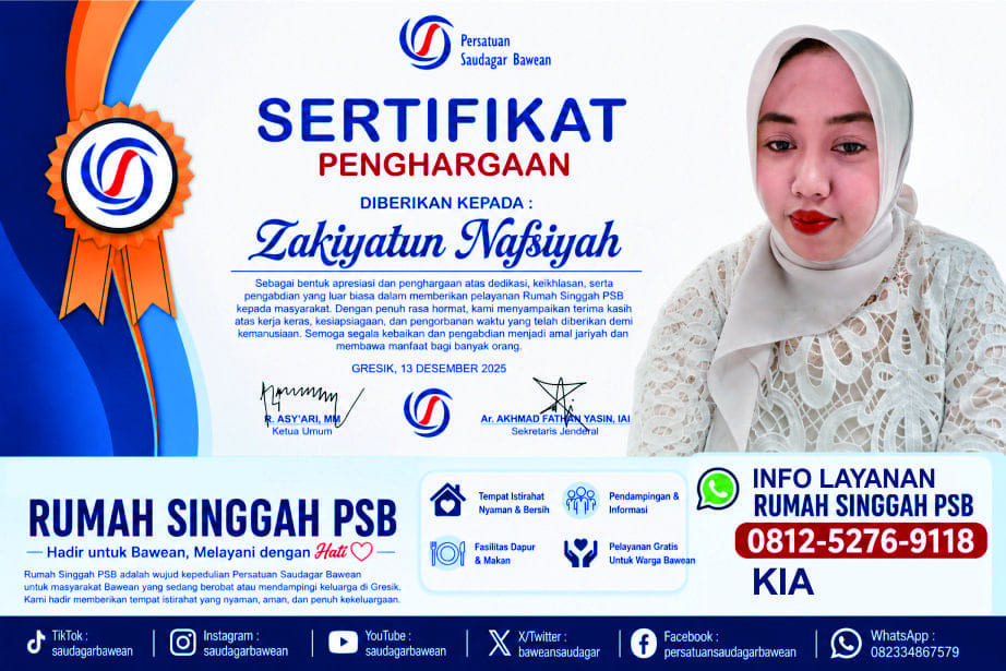 Sosok di Balik Pelayanan Rumah Singgah PSB