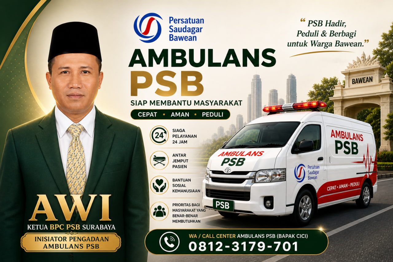 Awi, Inisiator Pengadaan Ambulans PSB untuk Warga Bawean